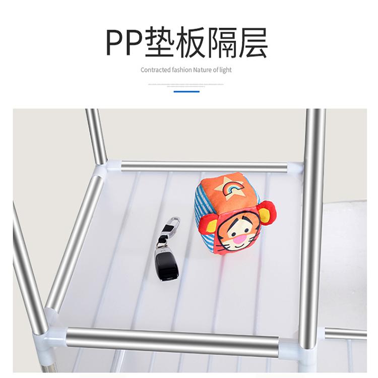 新简易衣柜钢管加粗加固，现代简约布艺衣柜，出租房收纳衣橱挂衣必备神器！️