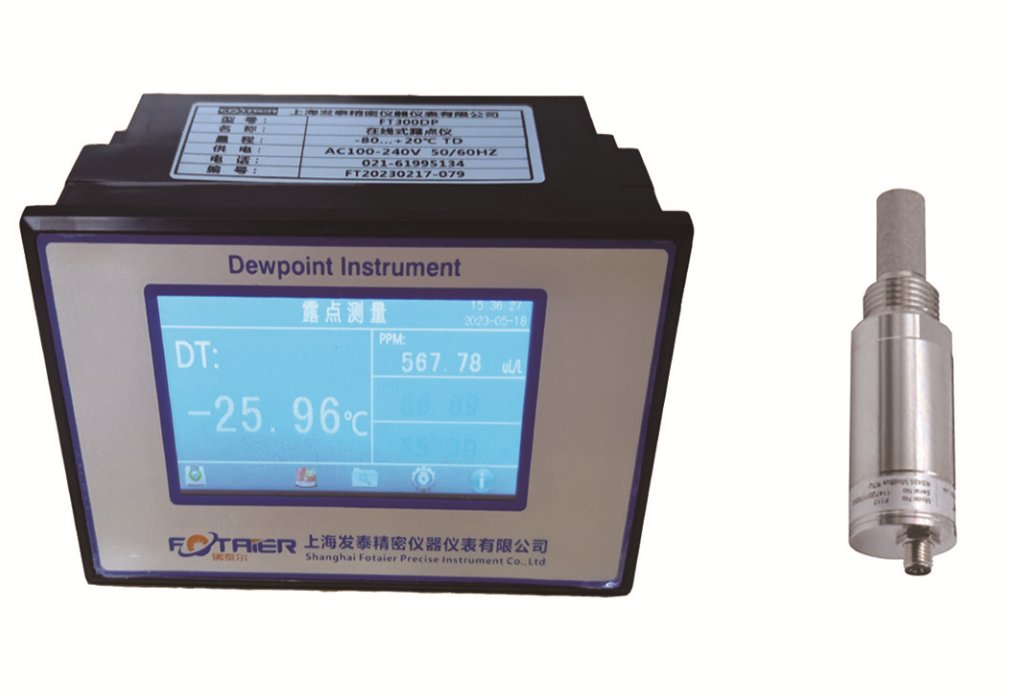 压缩空气氮气微量水分检测仪FT60P-2X：揭秘工业级高精度双屏露点仪的奥秘