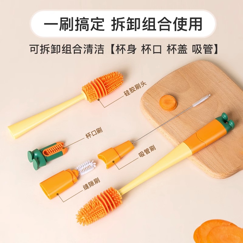 宠物猫多功能硅胶刷：解决泪痕黑下巴，轻松撸猫必备神器！