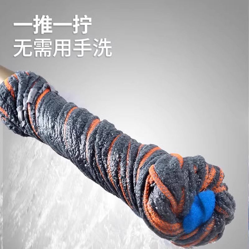吸水老式手工布条拖把：清洁神器，轻松搞定室内外卫生难题！