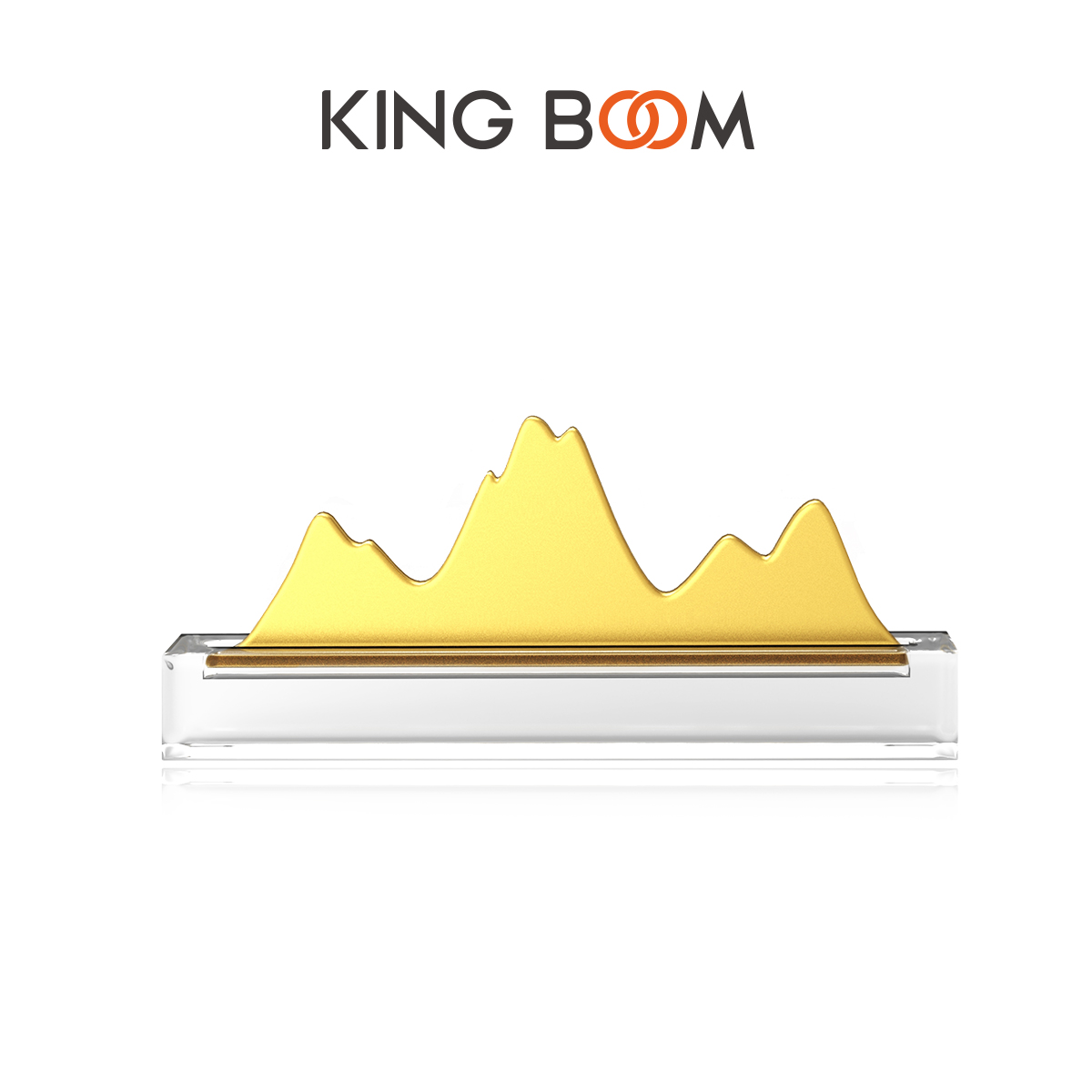 KINGBOOM足金9999千里江山摆件30/50/100g【限购】：传承千年文化，黄金艺术品的收藏新风尚！