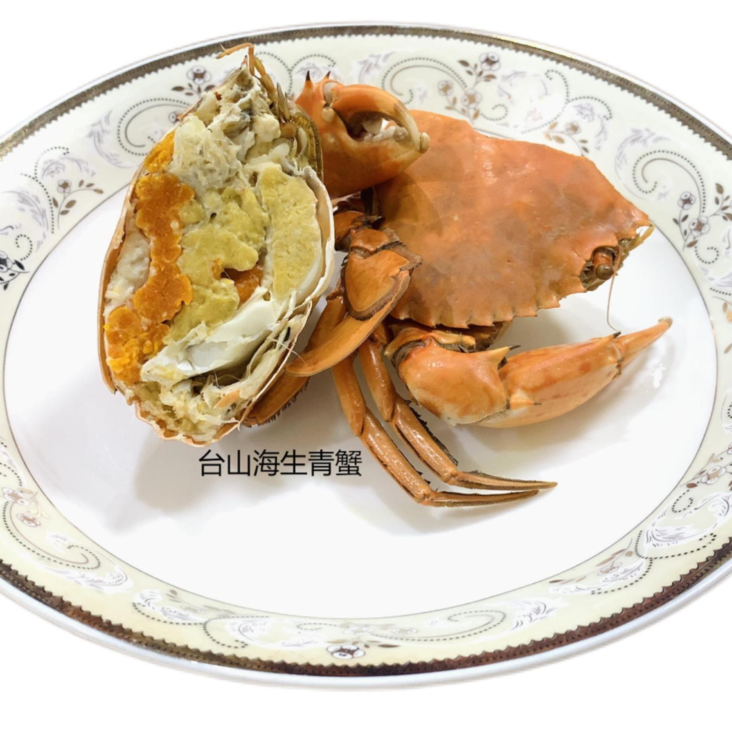台山青蟹膏蟹母蟹：红膏满满，鲜活捕捞的海鲜盛宴！