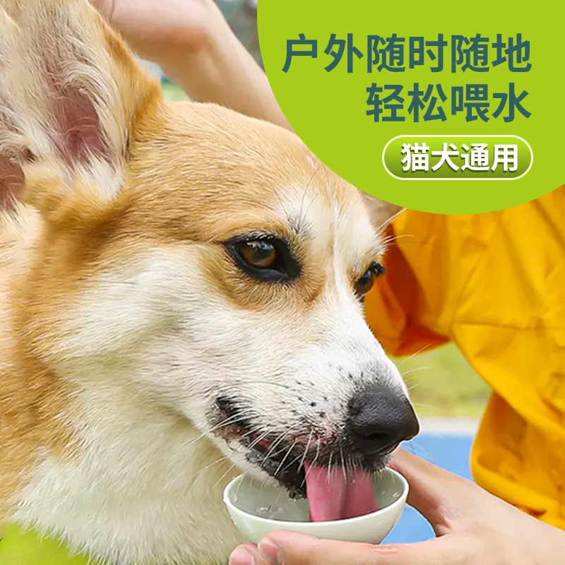 宠物随行杯：遛狗遛猫必备神器，户外旅行的“水粮无忧”保障！