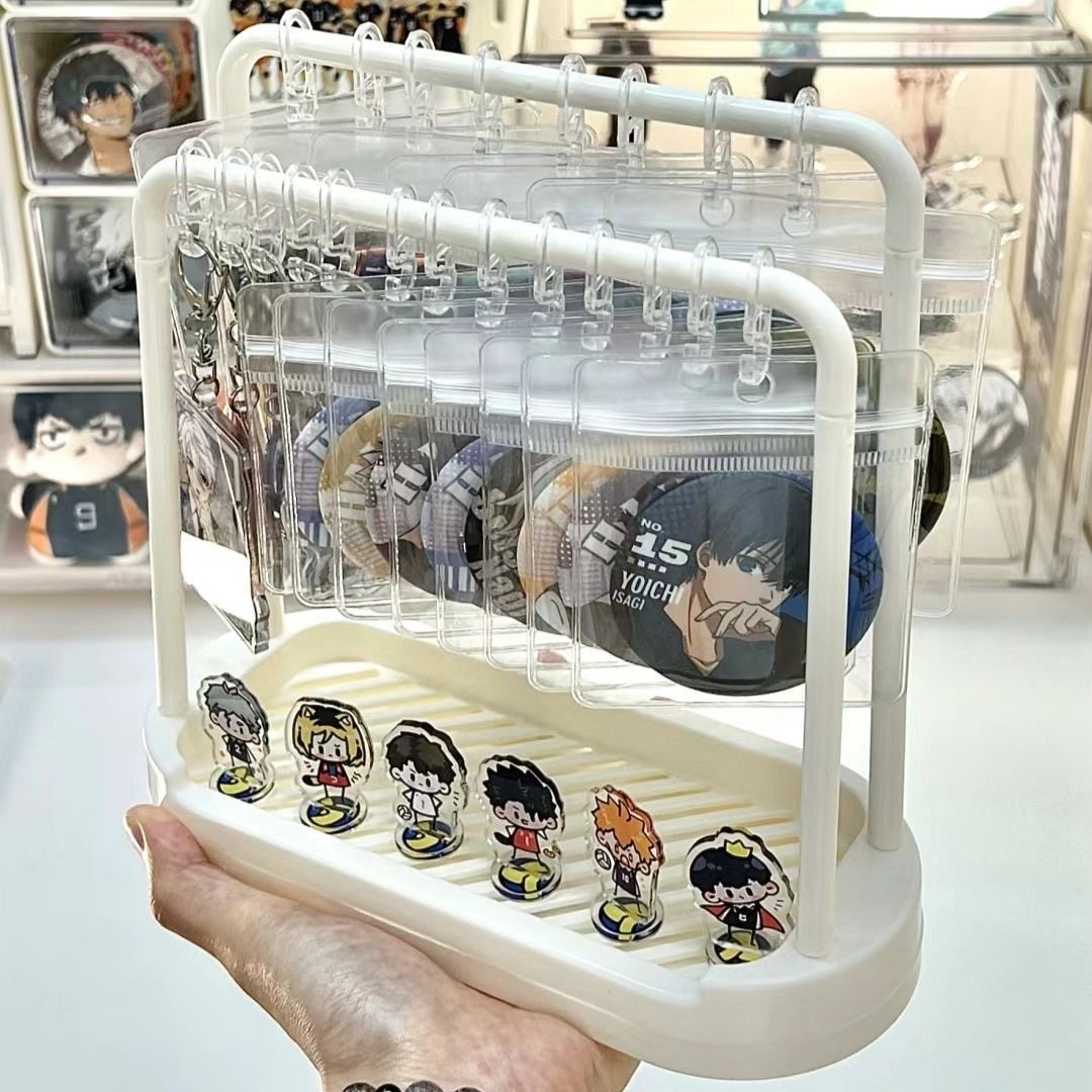 拼豆展示架是否适合家居收纳？