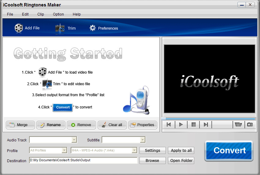 iCoolsoft Ringtones Maker3.1.10