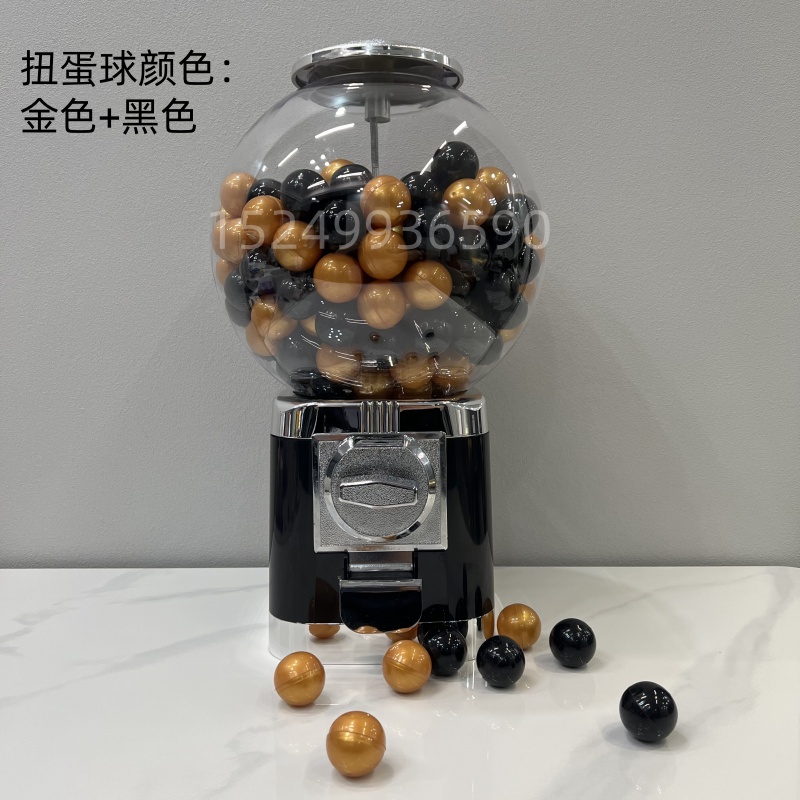 小型商用红色扭蛋机：给孩子们的快乐惊喜抽奖机