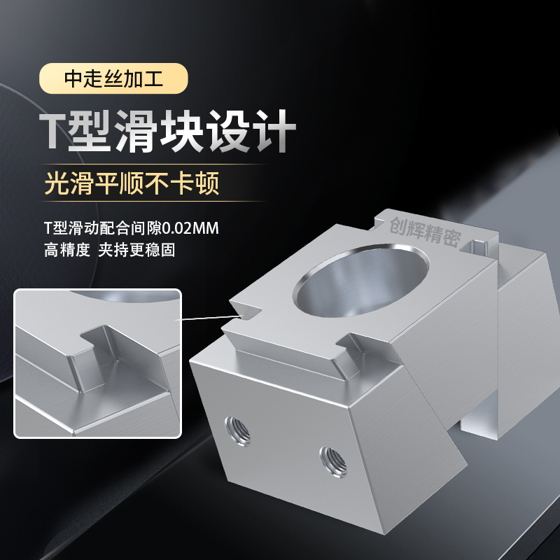 一体夹具钢锯齿鲨平面侧顶蛤蟆虎钳口多工位排列单边航空轻巧海鸥：工具控的新宠！️
