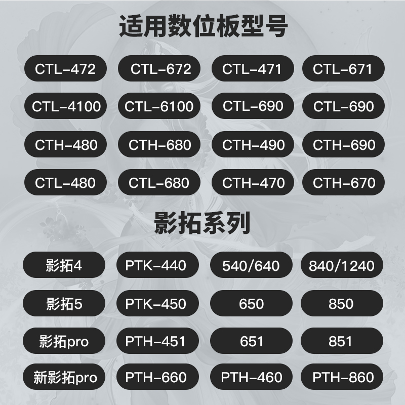 Wacom影拓Pro数位板配件KP-132：绘图达人的必备神器！️