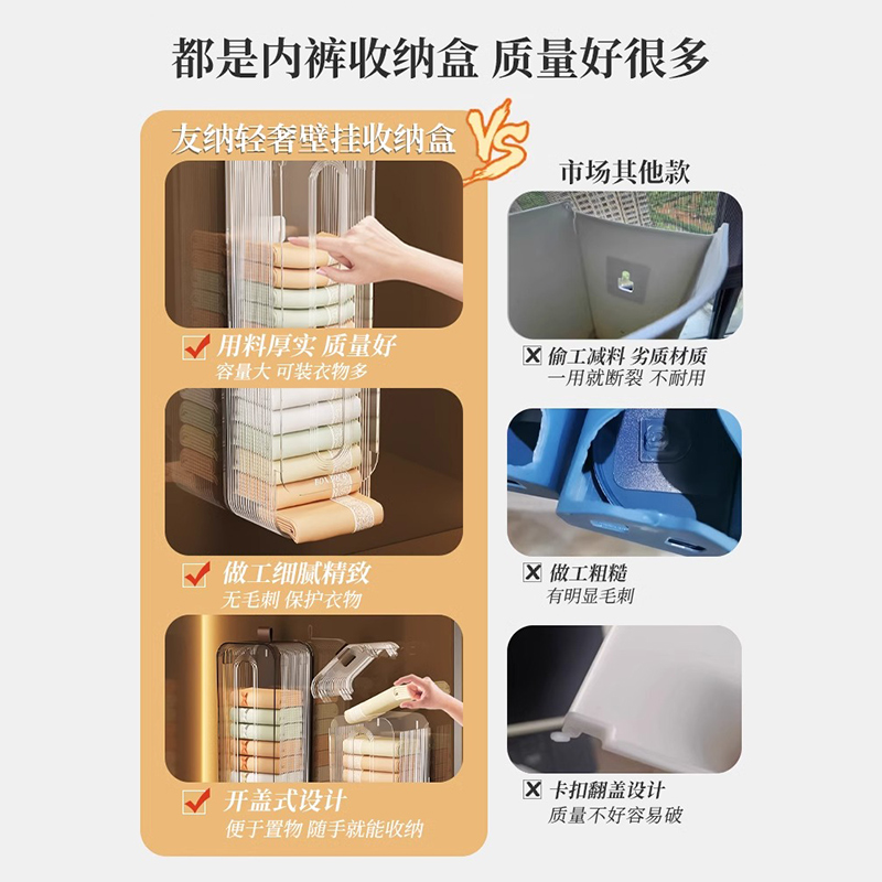 旅行收纳神器！内衣袜子全装进这袋，省下半个行李箱空间！