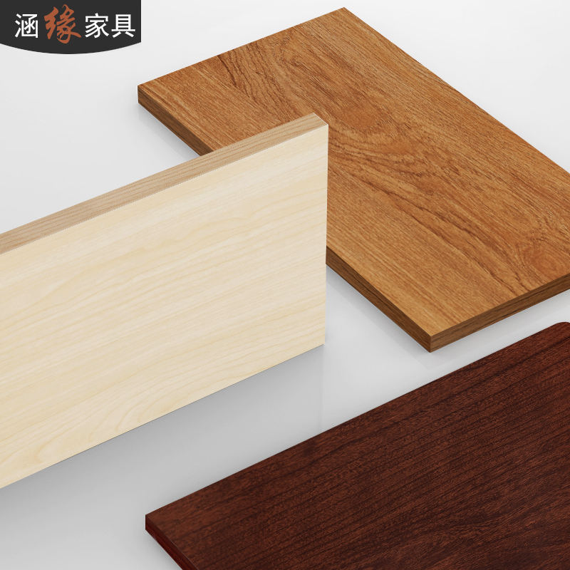 涵缘柜体板材小样：环保实木颗粒板 vs 免漆板，哪款才是你的家居新宠？
