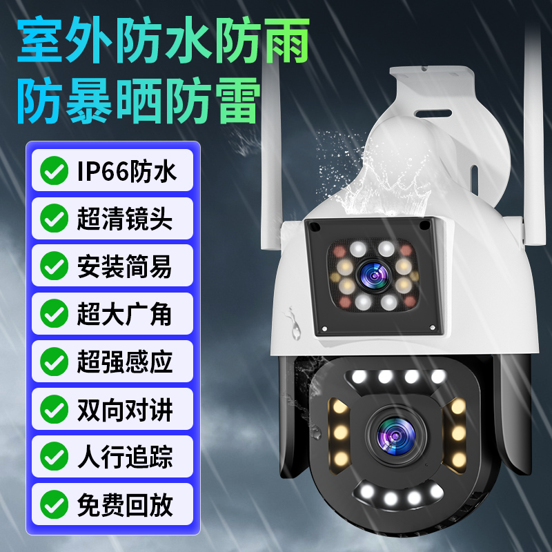 插电款式假监控器：户外防贼神器，让你家安全无忧！️