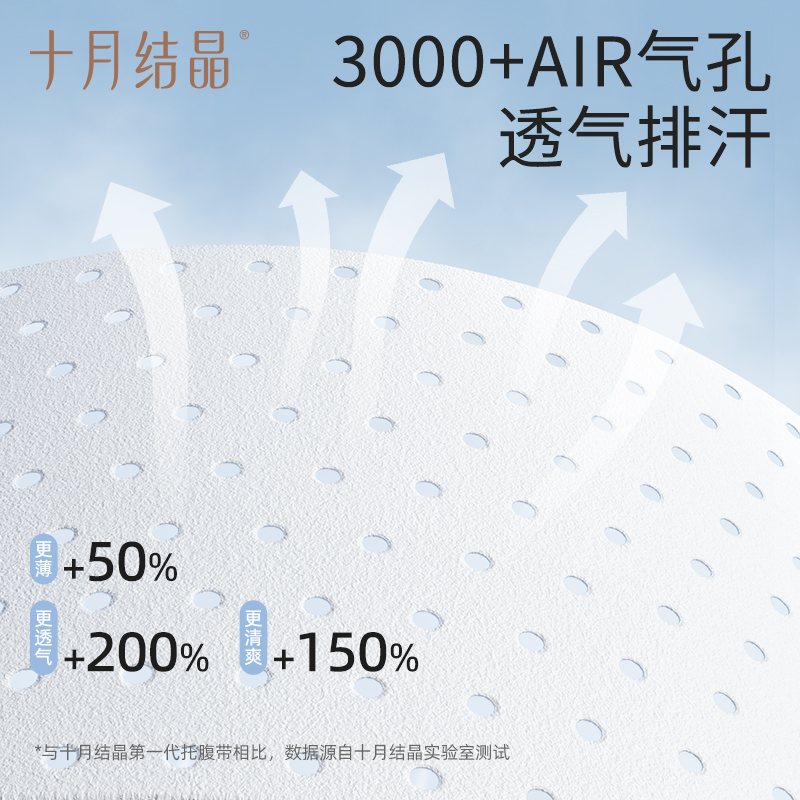 十月结晶孕妇托腹带：夏孕期神器，加宽腰托，专为孕中期晚期设计