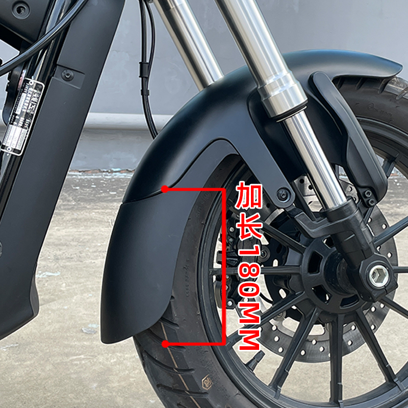 改装神器来袭！钱江闪250V/300S/350专用加长挡泥板，不打孔安装自动挡！️✨