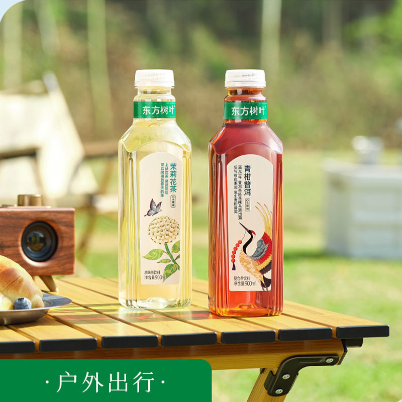 农夫山泉东方树叶茉莉花茶500ml：解渴神器，清新茉莉香飘满园！