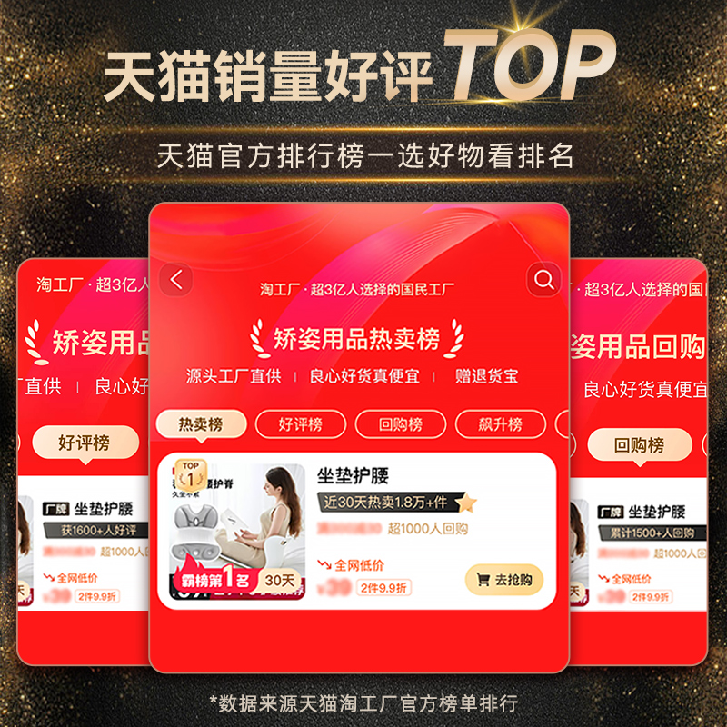 人体工学护腰坐垫：办公室久坐救星，告别腰酸背痛！