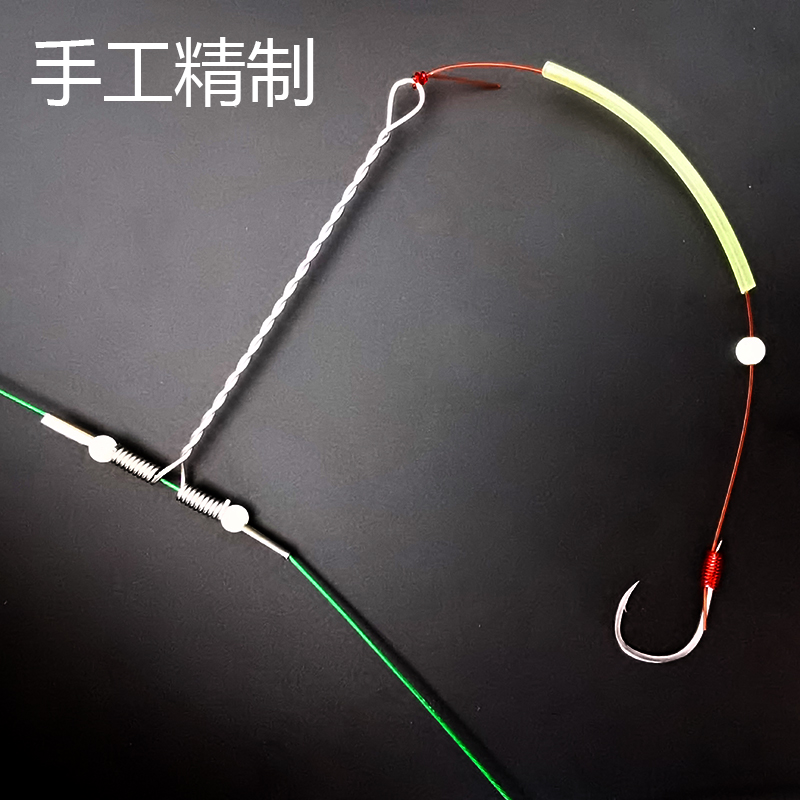 钢丝串钩3钩海钓神器，告别缠绕烦恼，轻松捕获大鱼!