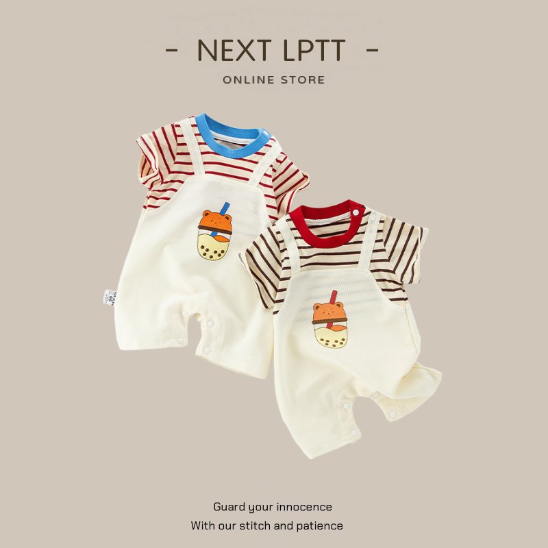 英国NEXT LPTT婴儿夏装连体衣：男宝夏日必备，萌翻天的爬服攻略