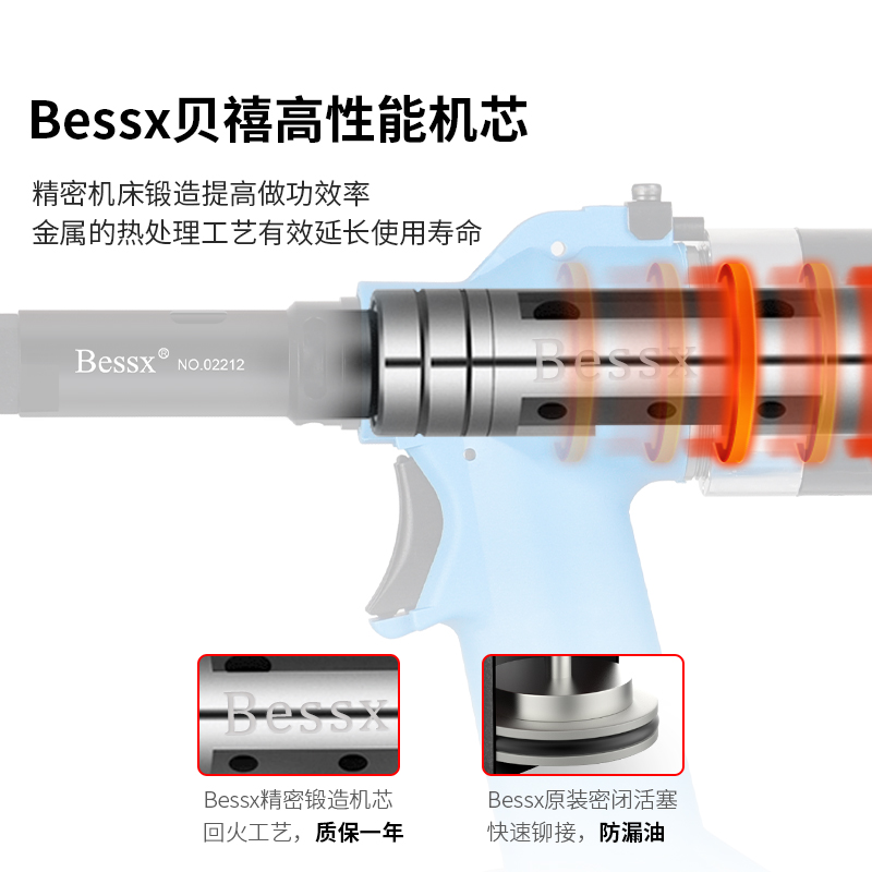 德国Bessx贝禧B9591：解锁工业装配新高度，全自动拉铆枪的革命之旅！
