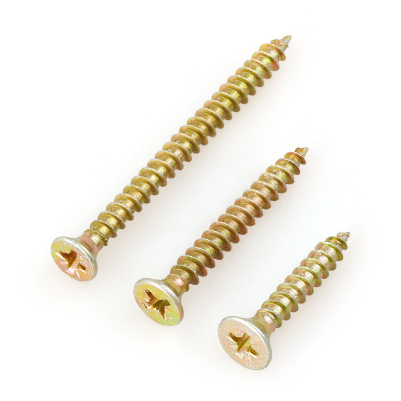 沉头米字纤维板钉加硬平头十字木螺丝：家居DIY必备神器，轻松搞定各种小工程！