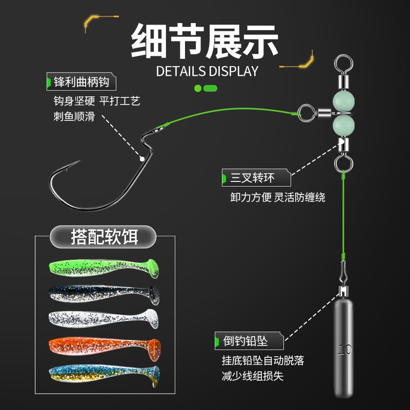 路亚风筝钓终极攻略：解锁泥鳅倒钓沟翘嘴流氓线组浮钓防缠绕技巧！
