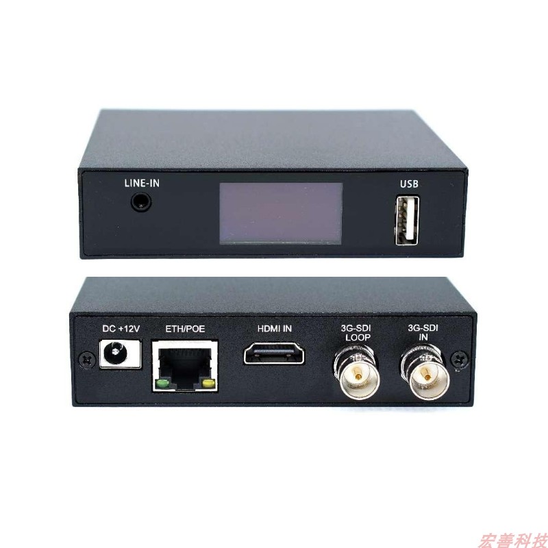 NDI5 Full NDI 4K30 SDI HDMI 编码器：超低延时直播神器，解锁专业级视频传输新体验！