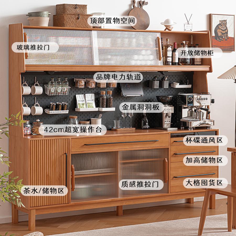 定制卡座沙发+餐边柜+酒柜+高柜：小户型客厅的大容量储物神器，你值得拥有！