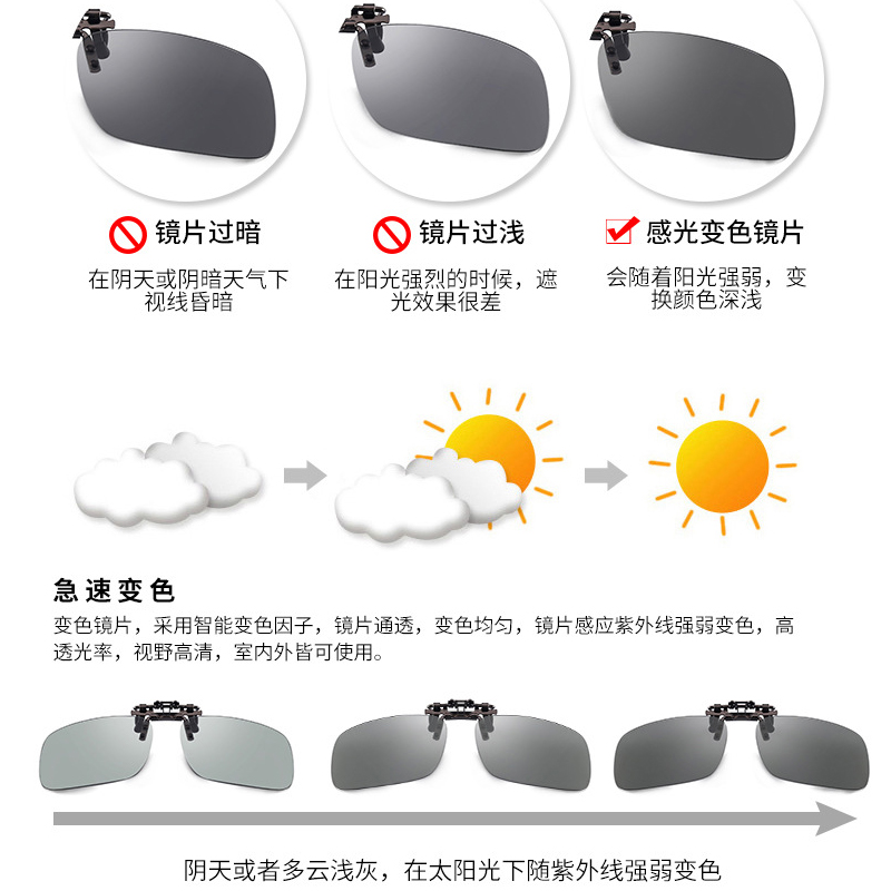 司机钓鱼必备！新款夹片偏光太阳镜真的太香了！开车钓鱼不挑人