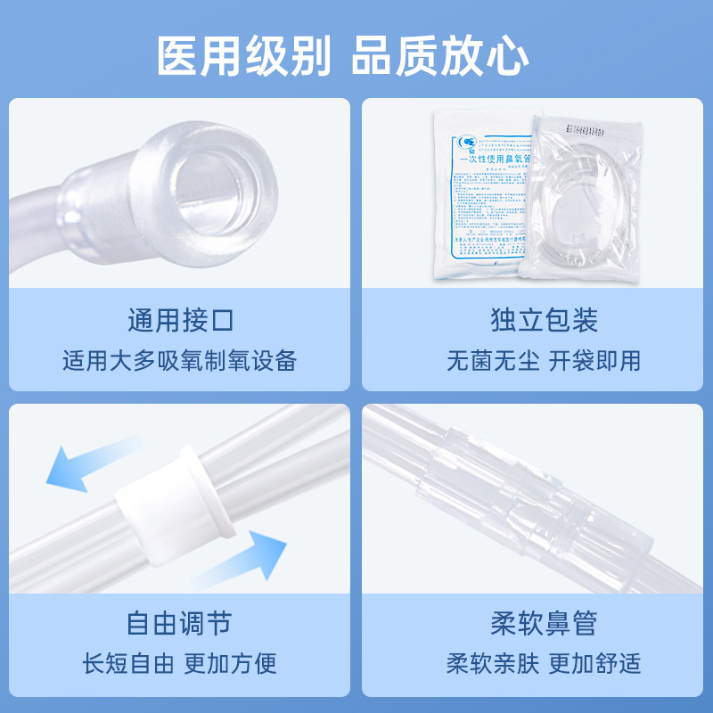 杜恩医疗制氧机鼻吸管：家庭氧疗的贴心助手，守护呼吸自由的秘密武器！
