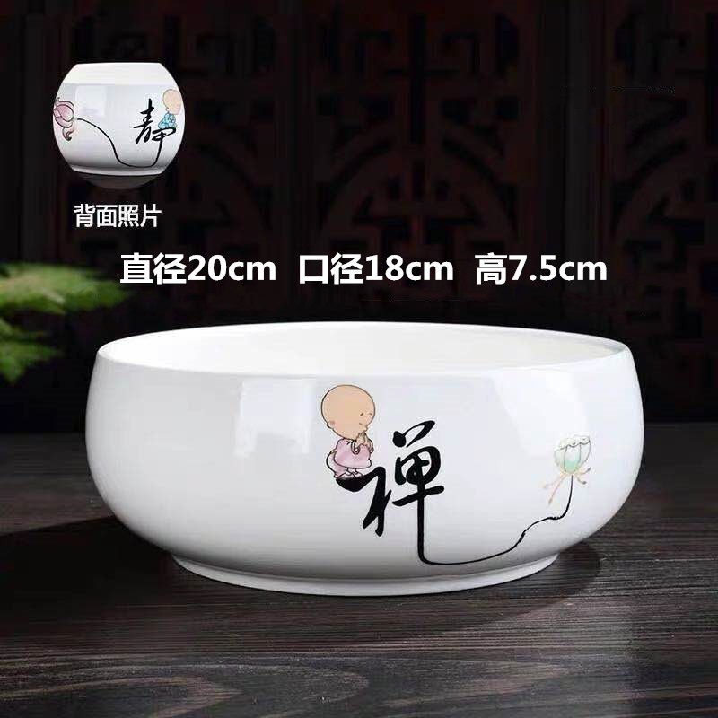 清中期青花大描百子图罐文房水盂笔洗：穿越时空的艺术珍品