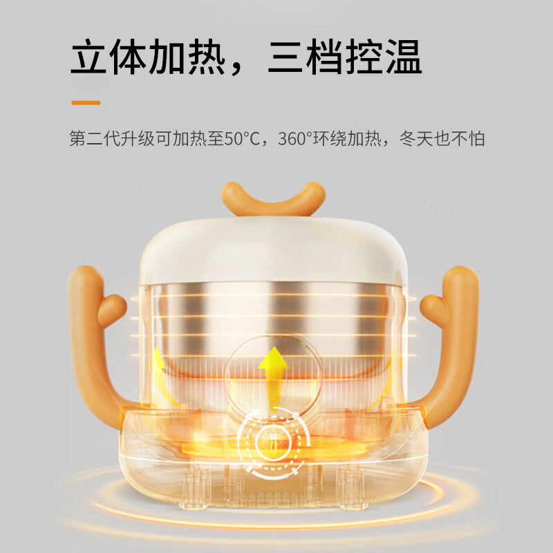 SKULD儿童餐具智能K5辅食碗：宝宝吃饭新体验，妈妈省心神器！