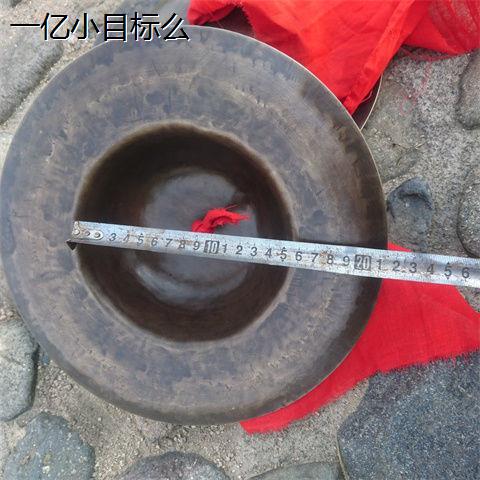 28公分青铜大帽钵老式江口高音闷音，复古神器2.8斤左右，你值得拥有吗？