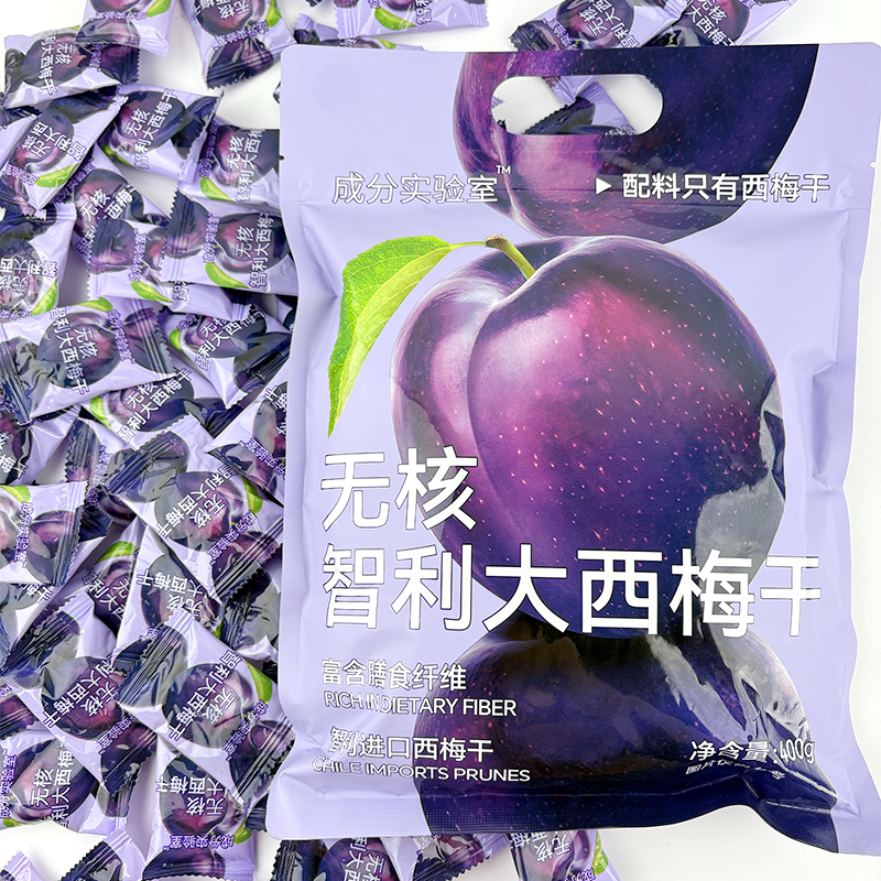 智利大西梅：肉厚核小，无蔗糖无脂肪，健康解馋零食新宠！