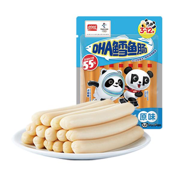 盼盼鳕鱼肠原味80g：美味解馋，营养又健康的小零食！
