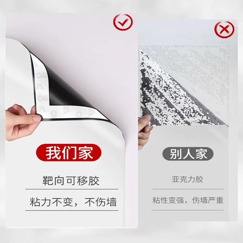 黑板墙贴太香了！自粘涂鸦墙让娃爱写爱画，家有萌娃必入