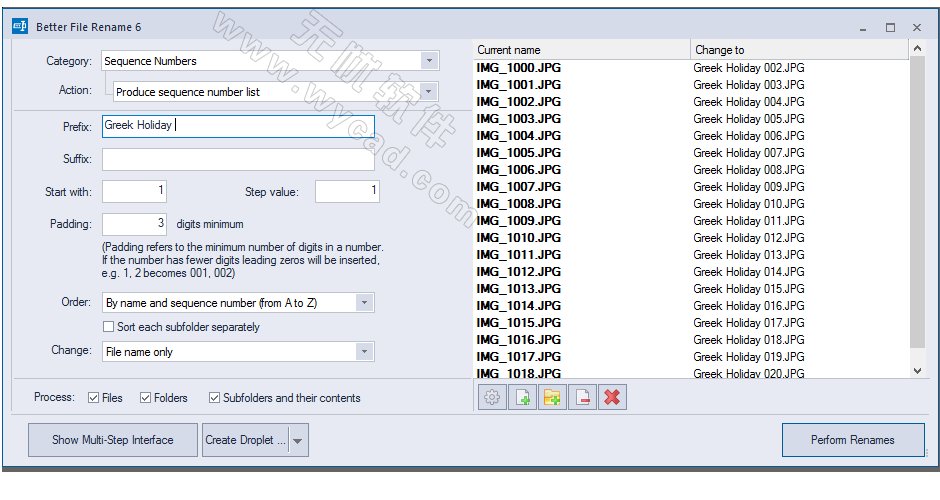 文件批量重命名工具 | Better File Rename v6.30 注册版