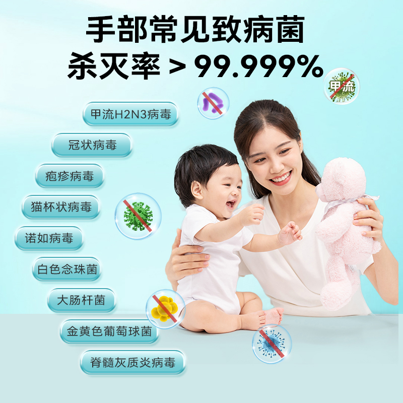 宝宝免洗手消毒液：宝妈必备神器，0酒精孕妇也能安心用！✨