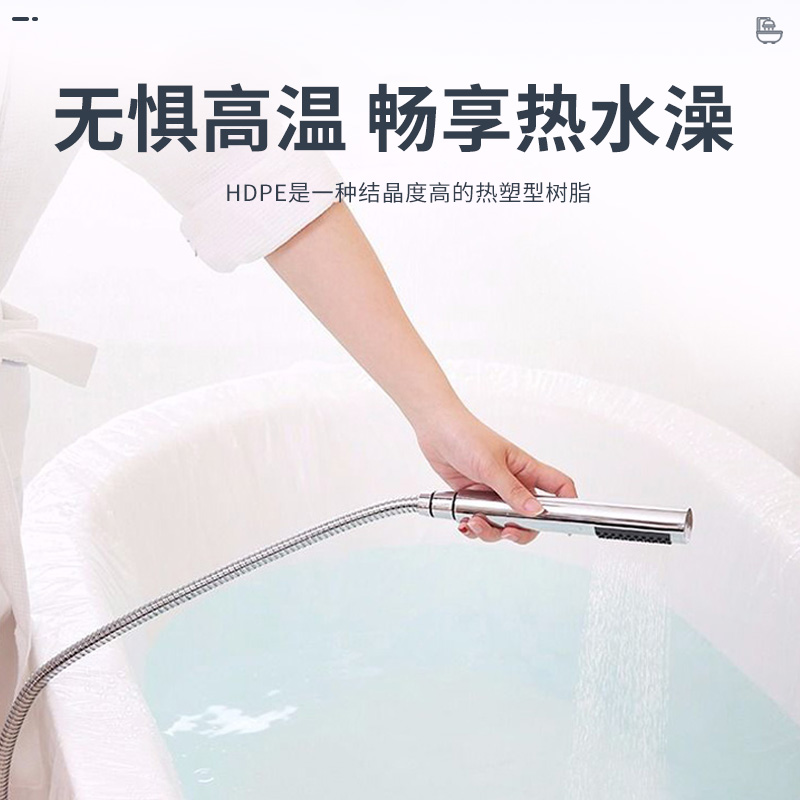 浴室升级利器：一体无缝鹅蛋形亚克力浴盆，小户型也能享受奢华泡澡体验！
