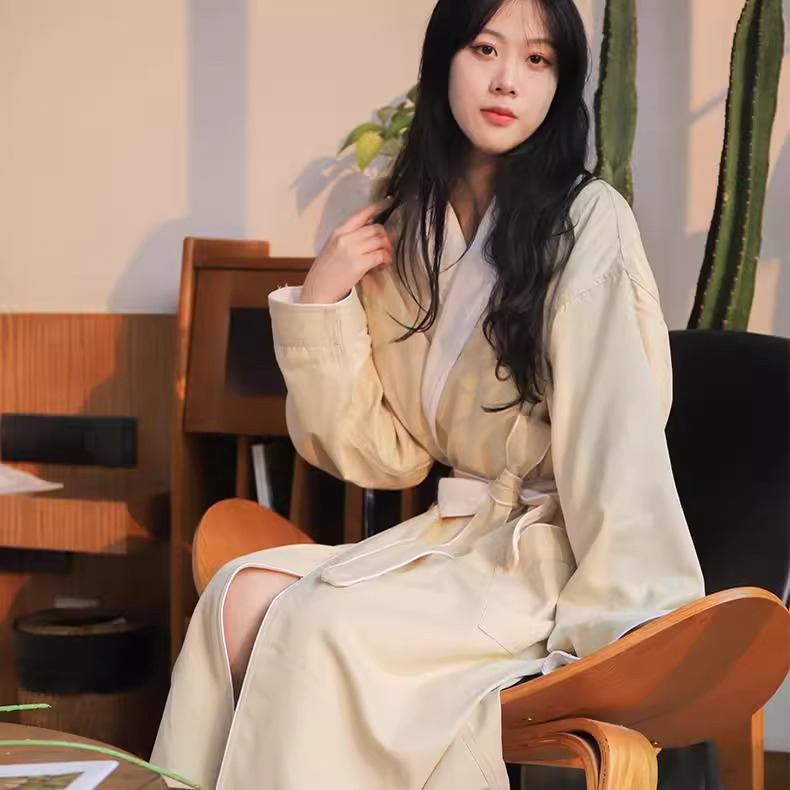 五星级酒店同款！吸水速干浴袍真的绝了！美容院睡袍也太香了吧