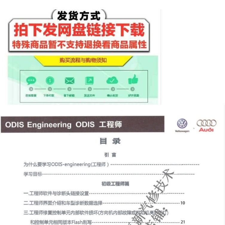 新大众奥迪ODIS工程师必看：改装设码参数培训视频资料大揭秘！