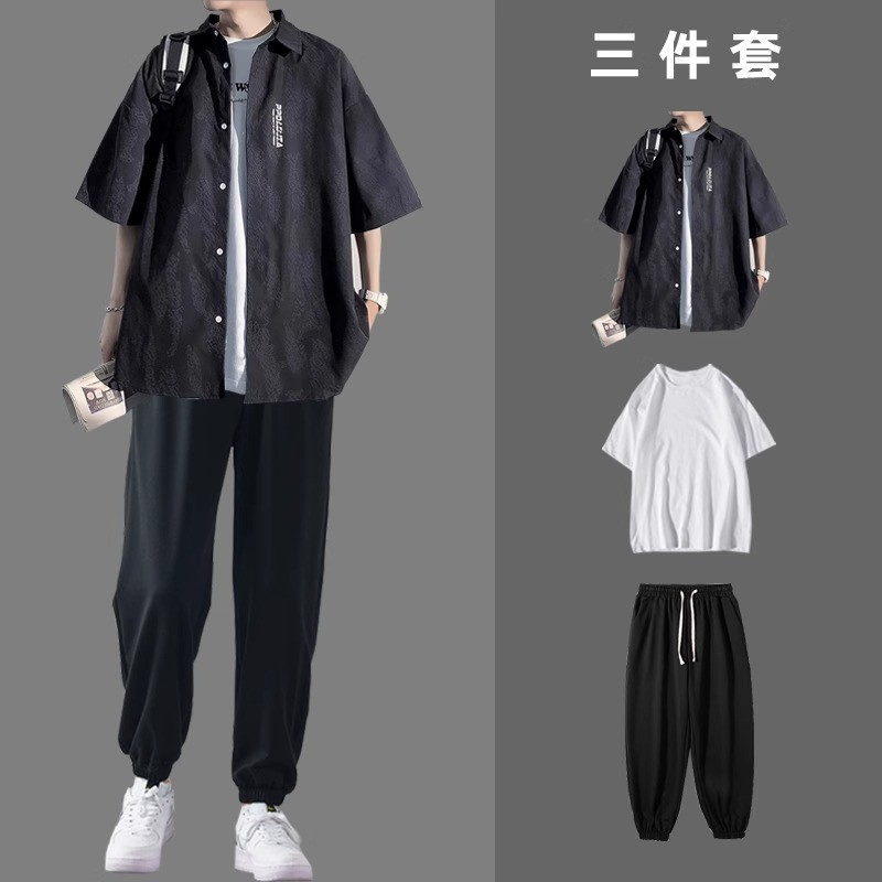 日系机能痞帅套装，夏日潮流新宠！