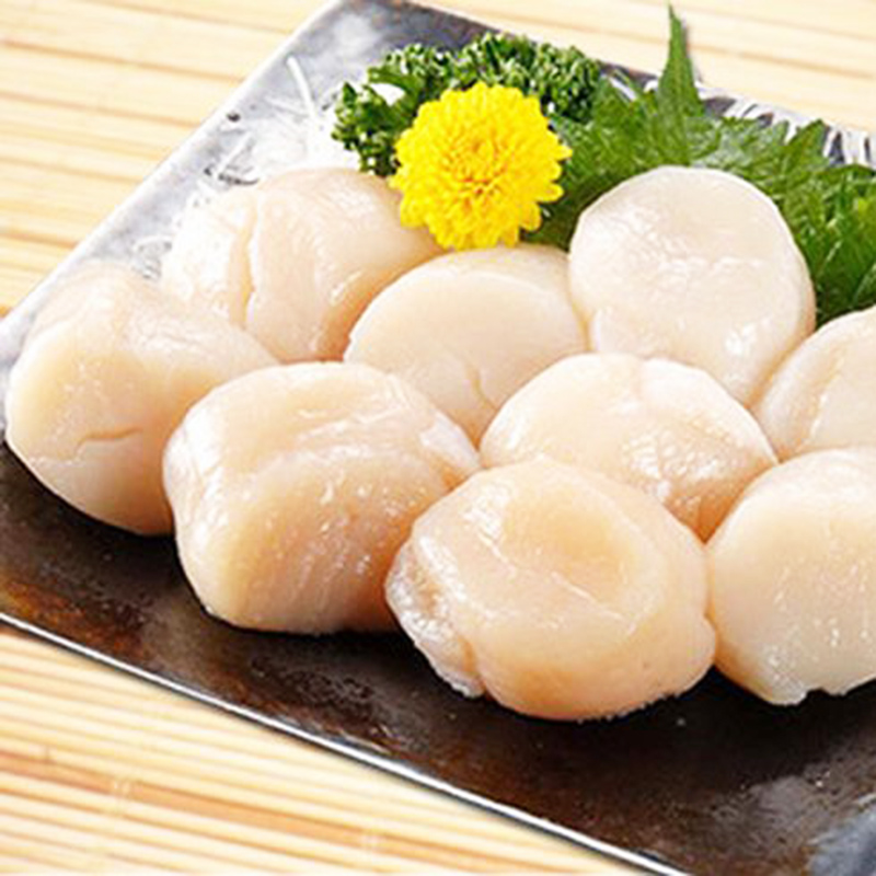 1000g带冰L号生鲜贝柱，深海带子虾夷贝，宝宝辅食的新选择？