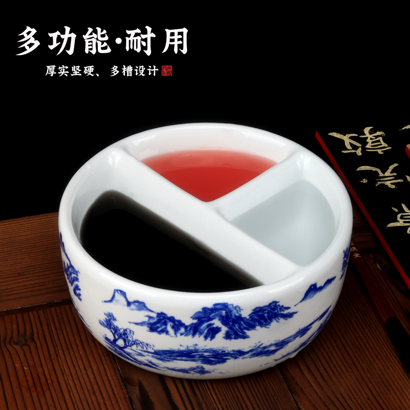 景德镇陶瓷调色盘：艺术创作的秘密武器，解锁水彩、国画、油画的调色新境界！