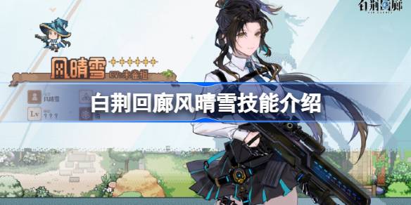 白荆回廊风晴雪技能介绍 白荆回廊风晴雪技能是什么