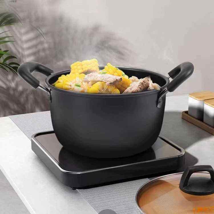 康巴赫真不锈铁锅三件套：无涂层精炒锅32煎锅汤锅，烹饪界的革命者！