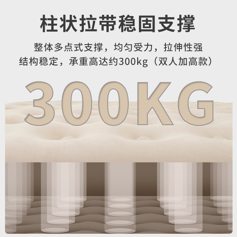 户外全自动充气床垫真香预警！单双人野营睡垫秒变豪华床，懒人必备