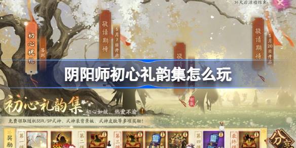 阴阳师初心礼韵集怎么玩 阴阳师初心礼韵集活动玩法