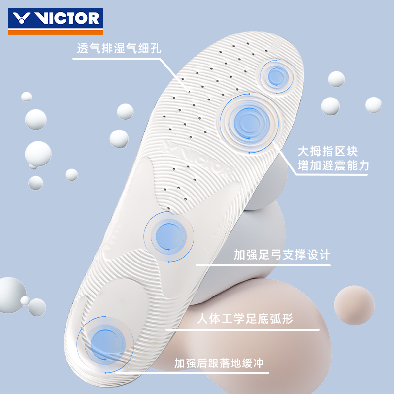 VICTOR胜利运动鞋垫威克多VT-XDCNLite：超临界加厚的秘密武器，助你跑赢全场！