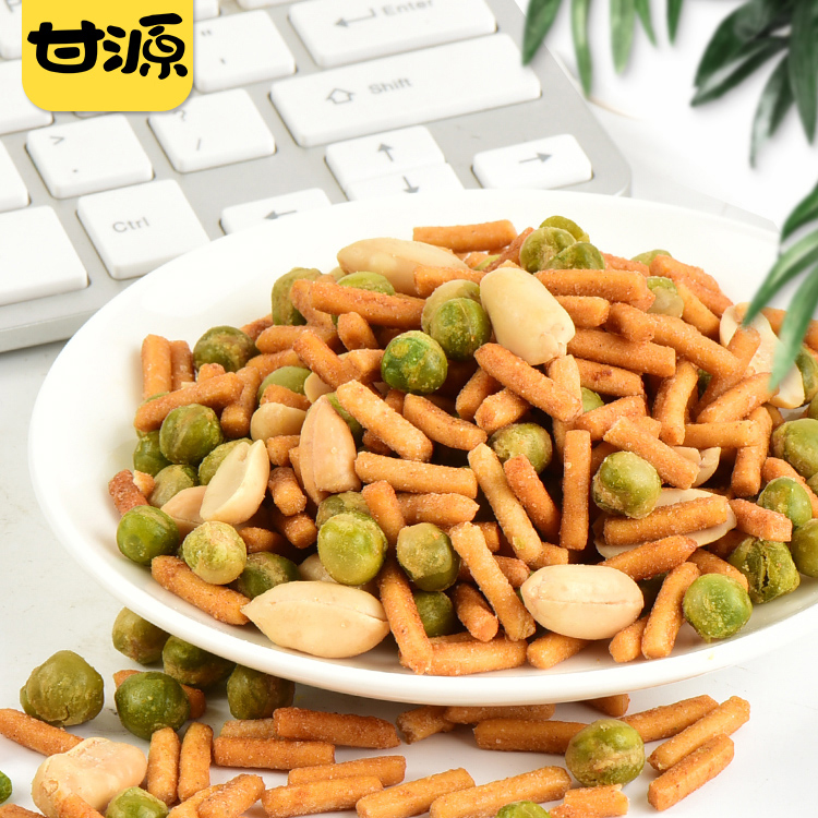 甘源鲜虾味虾条豆果：零食界的美味革命，一口一个的幸福感！