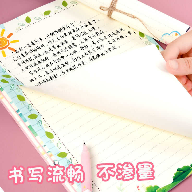 彩色许愿小纸条太戳心！多色情书信签，恋爱脑狂喜✨