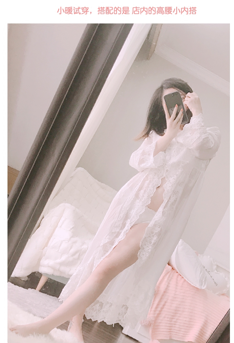 孕妇睡袍礼服：不只是睡觉，更是生日派对的性感新娘装扮！